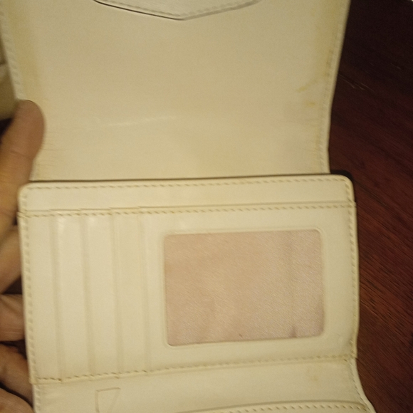 Coach Cream Satchel with Signature Design - Picture 8 of 14